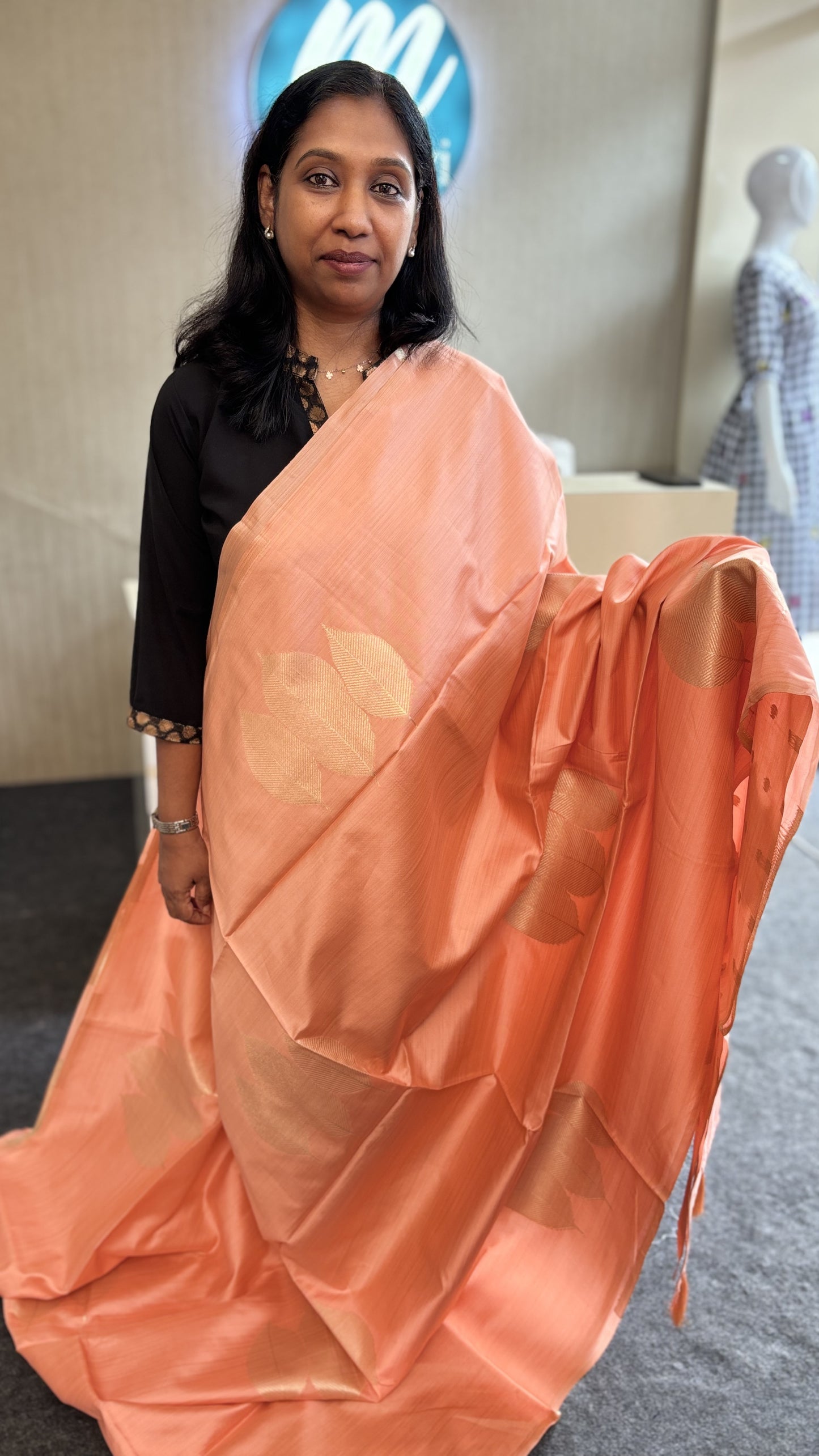 MAANVI SEMI SILK SAREE_MA-1012