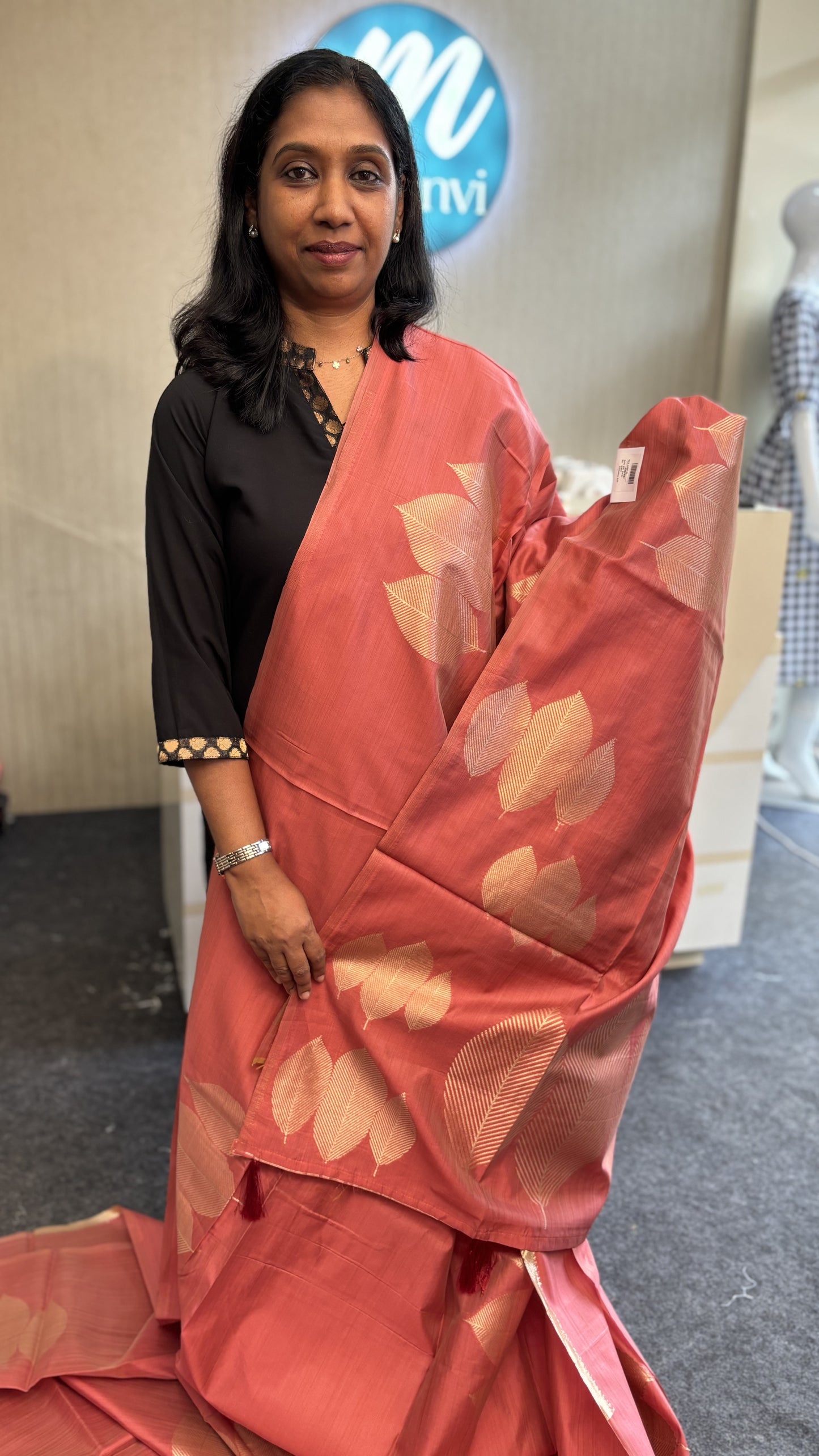 MAANVI SEMI SILK SAREE_MA-1012