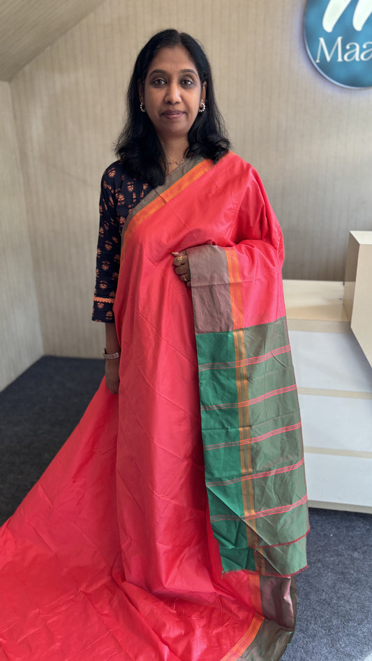MAANVI SEMI SILK SAREE_MA-1016