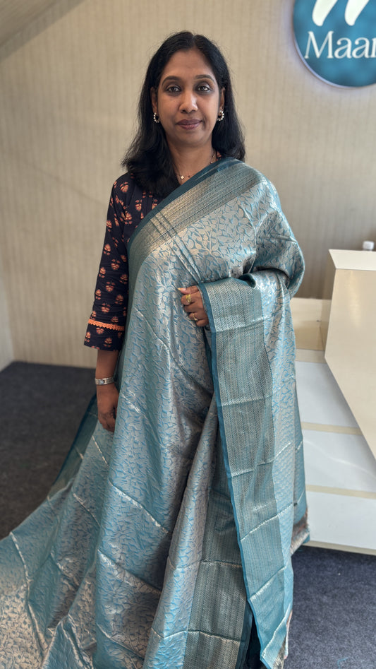 MAANVI SEMI SILK SAREE_MA-1018