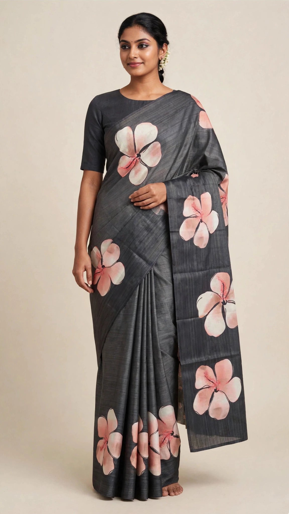 MAANVI SOFT TISSUE SAREE_MA-1017